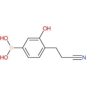 [4-(2-cyanoethyl)-3-hydroxyphenyl]boronic acid