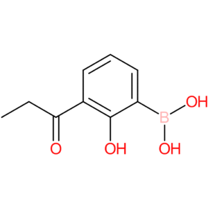 (2-hydroxy-3-propanoylphenyl)boronic acid