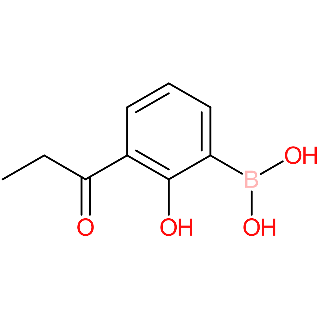 (2-hydroxy-3-propanoylphenyl)boronic acid