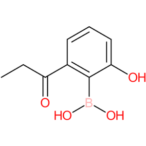 (2-hydroxy-6-propanoylphenyl)boronic acid
