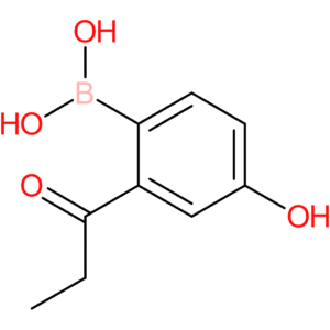 (4-hydroxy-2-propanoylphenyl)boronic acid