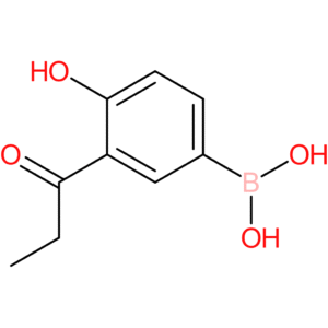 (4-hydroxy-3-propanoylphenyl)boronic acid