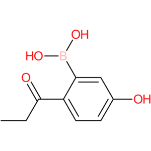 (5-hydroxy-2-propanoylphenyl)boronic acid