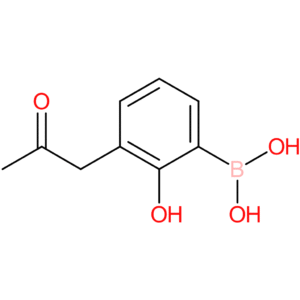 [2-hydroxy-3-(2-oxopropyl)phenyl]boronic acid