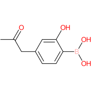 [2-hydroxy-4-(2-oxopropyl)phenyl]boronic acid