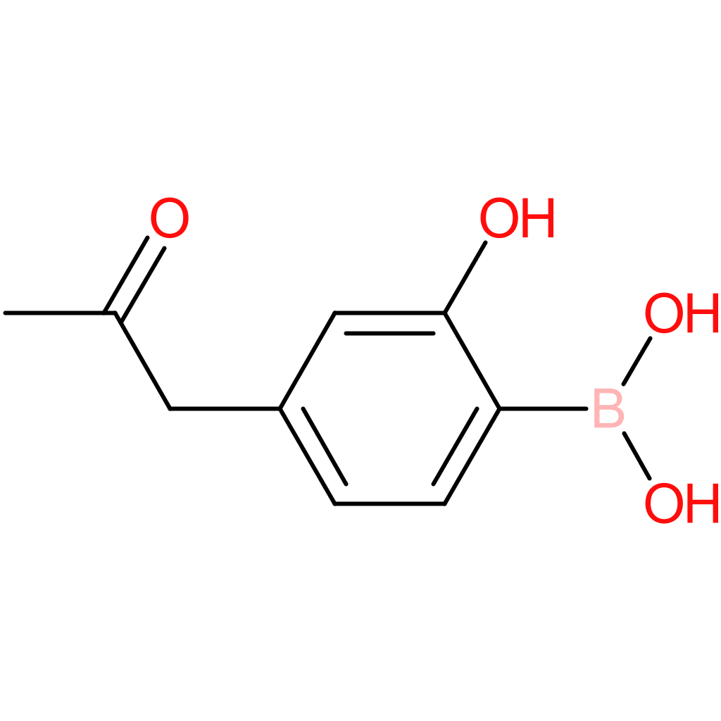 [2-hydroxy-4-(2-oxopropyl)phenyl]boronic acid