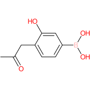 [3-hydroxy-4-(2-oxopropyl)phenyl]boronic acid