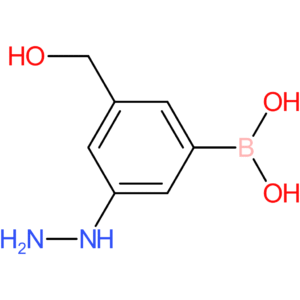 [3-hydrazinyl-5-(hydroxymethyl)phenyl]boronic acid