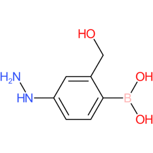 [4-hydrazinyl-2-(hydroxymethyl)phenyl]boronic acid