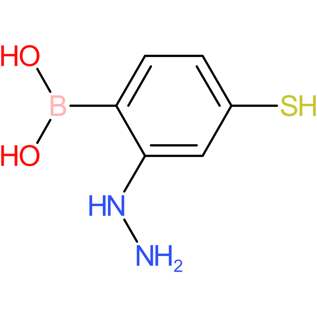 (2-hydrazinyl-4-sulfanylphenyl)boronic acid