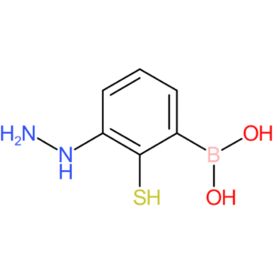 (3-hydrazinyl-2-sulfanylphenyl)boronic acid