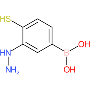 (3-hydrazinyl-4-sulfanylphenyl)boronic acid