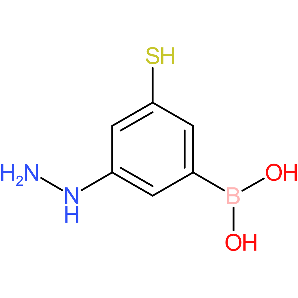 (3-hydrazinyl-5-sulfanylphenyl)boronic acid