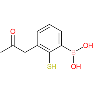 [3-(2-oxopropyl)-2-sulfanylphenyl]boronic acid