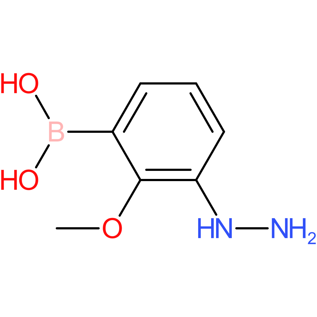(3-hydrazinyl-2-methoxyphenyl)boronic acid