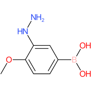 (3-hydrazinyl-4-methoxyphenyl)boronic acid
