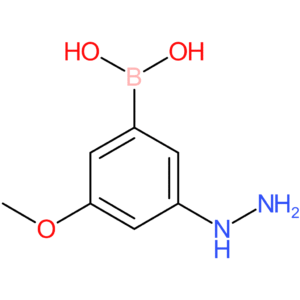 (3-hydrazinyl-5-methoxyphenyl)boronic acid