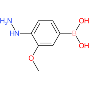 (4-hydrazinyl-3-methoxyphenyl)boronic acid