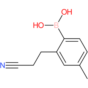 [2-(2-cyanoethyl)-4-methylphenyl]boronic acid