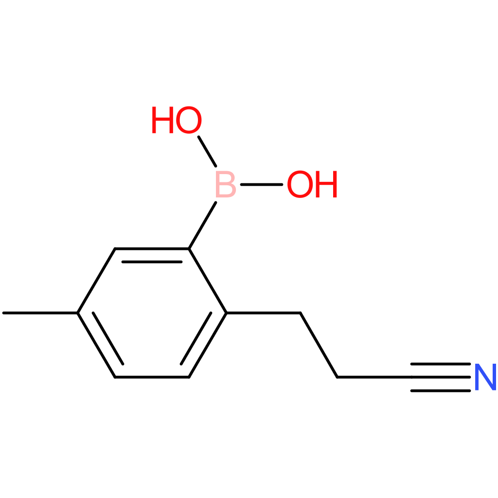 [2-(2-cyanoethyl)-5-methylphenyl]boronic acid