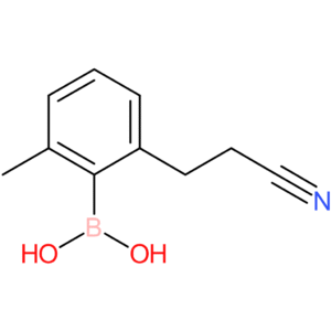 [2-(2-cyanoethyl)-6-methylphenyl]boronic acid