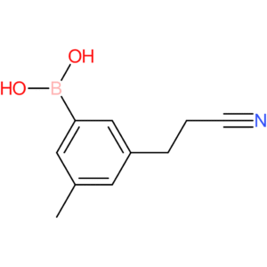 [3-(2-cyanoethyl)-5-methylphenyl]boronic acid