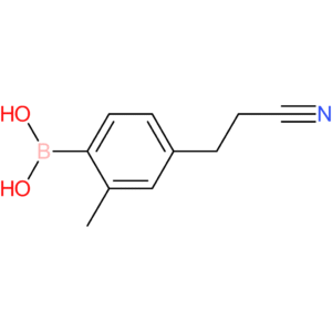 [4-(2-cyanoethyl)-2-methylphenyl]boronic acid