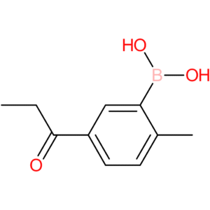 (2-methyl-5-propanoylphenyl)boronic acid