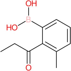 (3-methyl-2-propanoylphenyl)boronic acid
