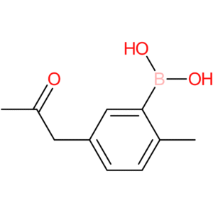 [2-methyl-5-(2-oxopropyl)phenyl]boronic acid