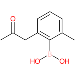 [2-methyl-6-(2-oxopropyl)phenyl]boronic acid