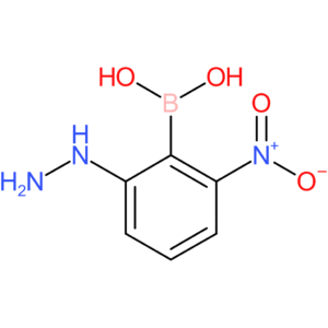 (2-hydrazinyl-6-nitrophenyl)boronic acid