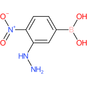 (3-hydrazinyl-4-nitrophenyl)boronic acid
