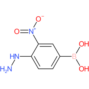 (4-hydrazinyl-3-nitrophenyl)boronic acid