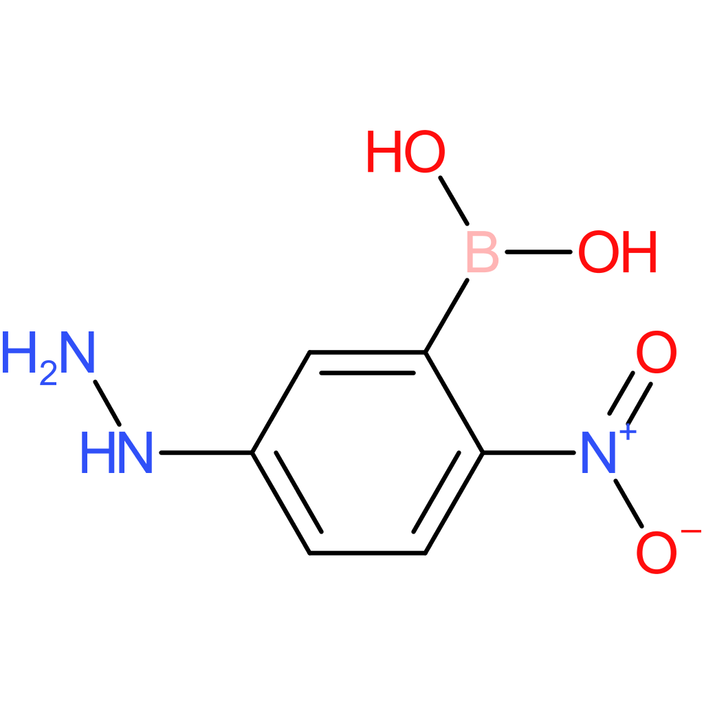 (5-hydrazinyl-2-nitrophenyl)boronic acid
