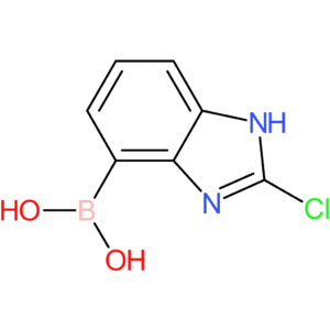 (2-chloro-1h-1,3-benzodiazol-4-yl)boronic acid