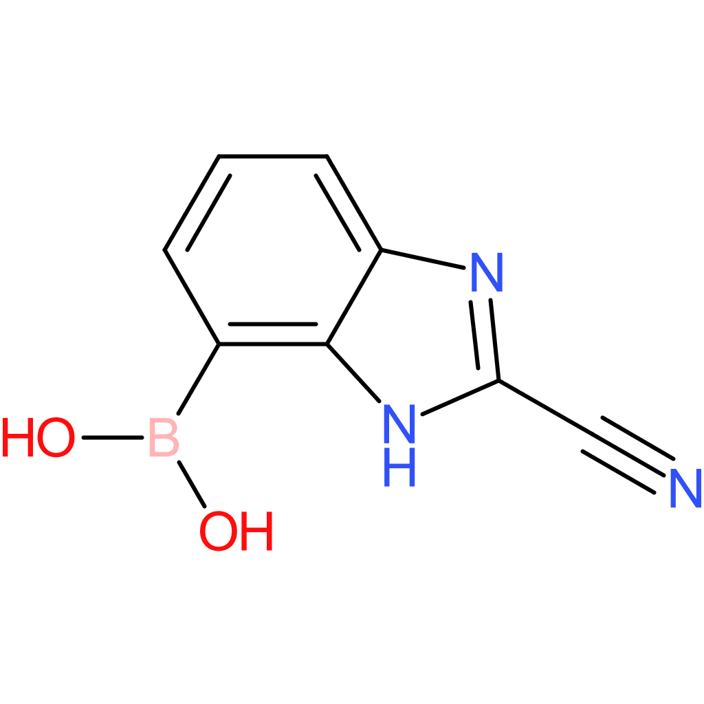 (2-cyano-1h-1,3-benzodiazol-7-yl)boronic acid