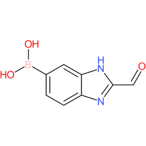 (2-formyl-1h-1,3-benzodiazol-6-yl)boronic acid