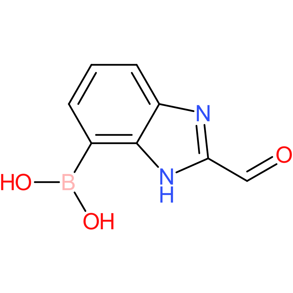 (2-formyl-1h-1,3-benzodiazol-7-yl)boronic acid