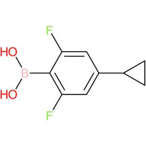 (4-cyclopropyl-2,6-difluorophenyl)boronic acid
