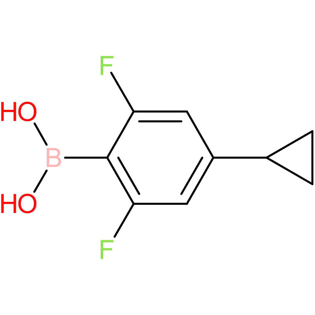 (4-cyclopropyl-2,6-difluorophenyl)boronic acid