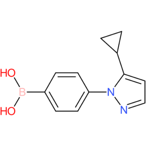 [4-(5-cyclopropyl-1h-pyrazol-1-yl)phenyl]boronic acid
