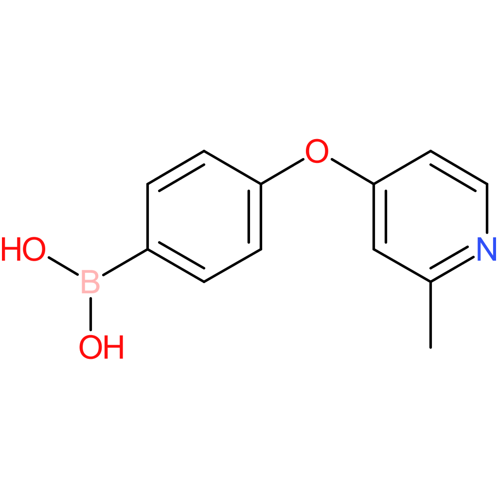4-(2-methylpyridin-4-yloxy)phenylboronic acid