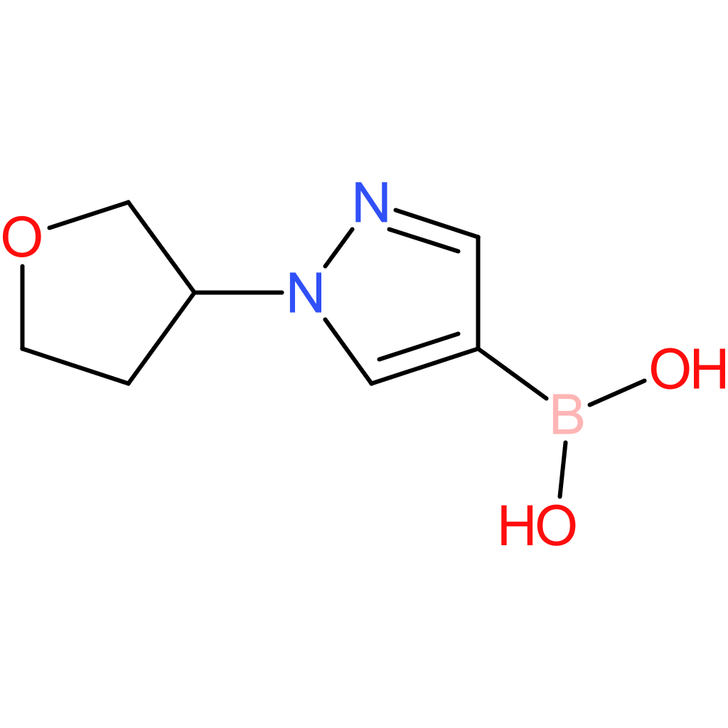1-(tetrahydrofuran-3-yl)-1h-pyrazol-4-ylboronic acid