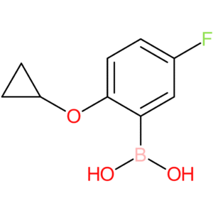 2-cyclopropoxy-5-fluorophenylboronic acid