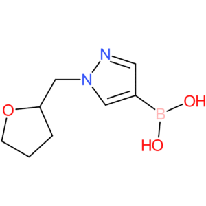 1-((tetrahydrofuran-2-yl)methyl)-1h-pyrazol-4-ylboronic acid