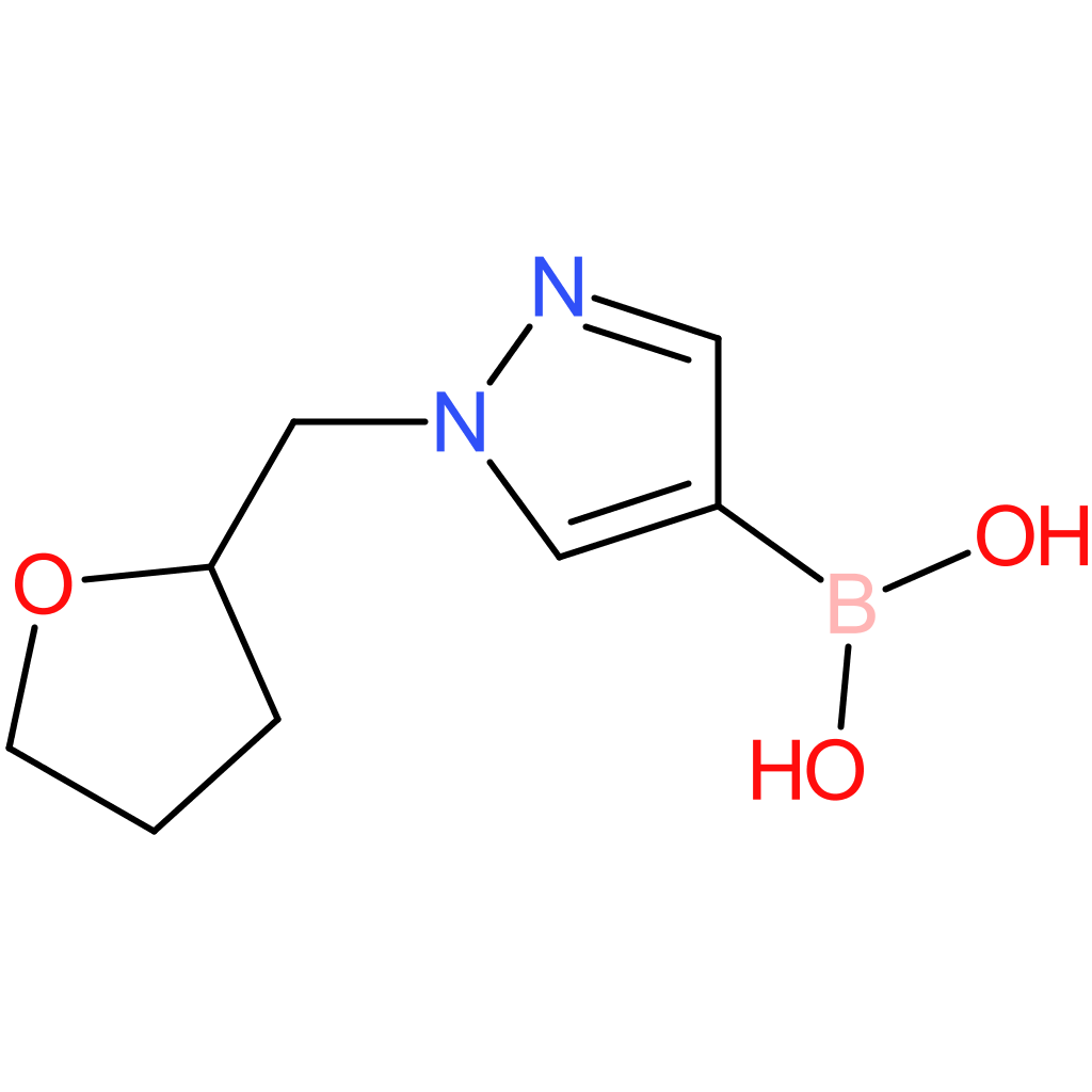 1-((tetrahydrofuran-2-yl)methyl)-1h-pyrazol-4-ylboronic acid