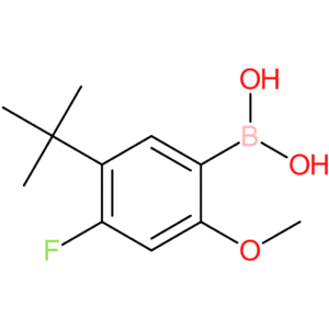 (5-(tert-butyl)-4-fluoro-2-methoxyphenyl)boronic acid