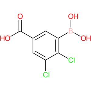 3,4-dichloro-5-(dihydroxyboranyl)benzoic acid