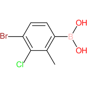 (4-bromo-3-chloro-2-methylphenyl)boronic acid